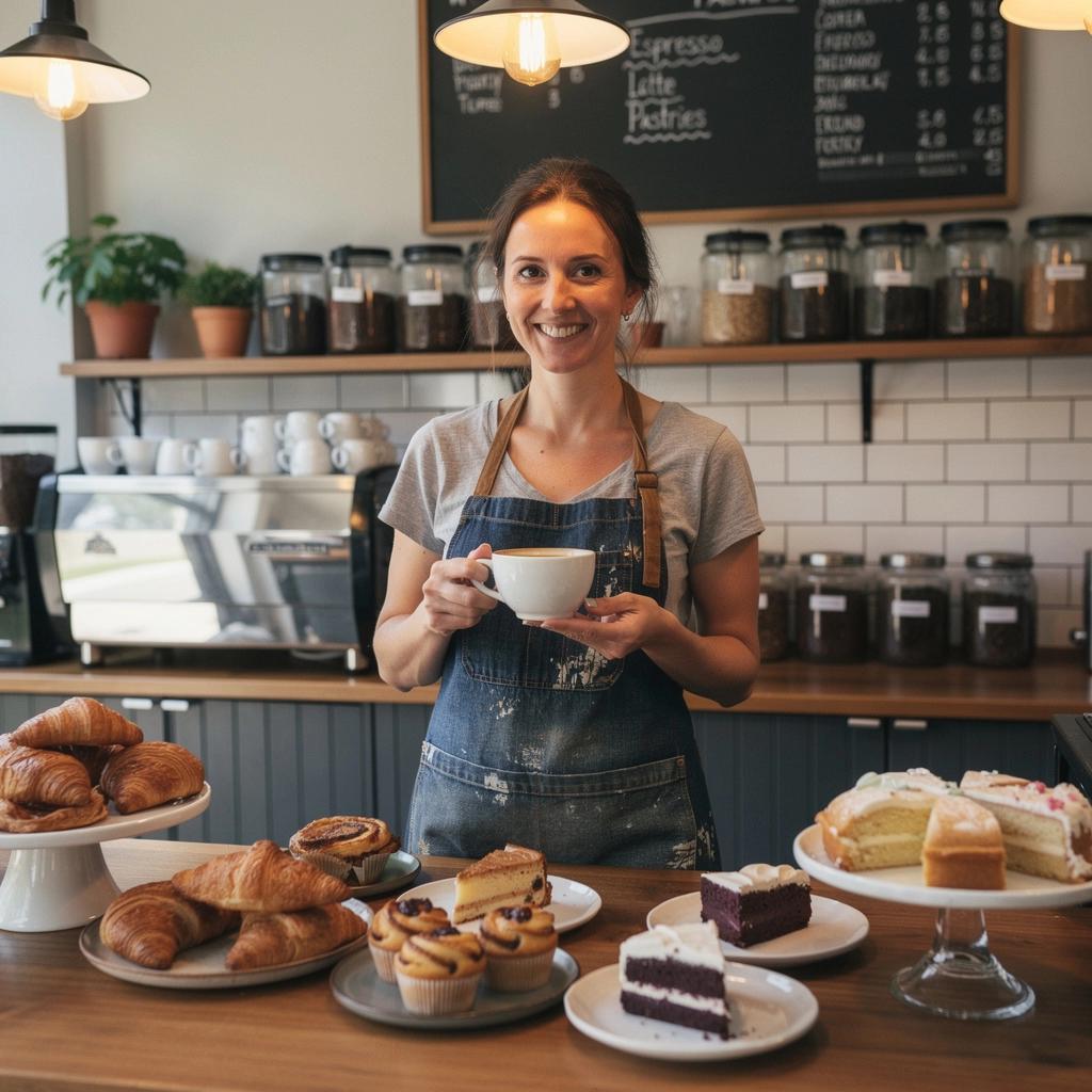 Ein liebevoll angerichteter Brunch-Tisch mit Blumen und verschiedenen Speisen.