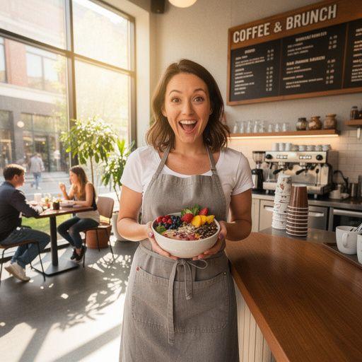 Eine Nahaufnahme von einem gefüllten Apfeltaschengebäck, das gerade aus dem Ofen kommt.